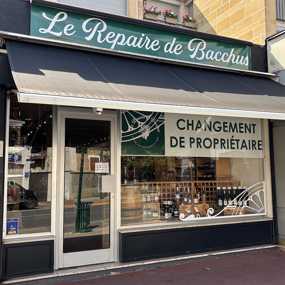 devanture Le Repaire de Bacchus à Ozoir-la-Ferrière